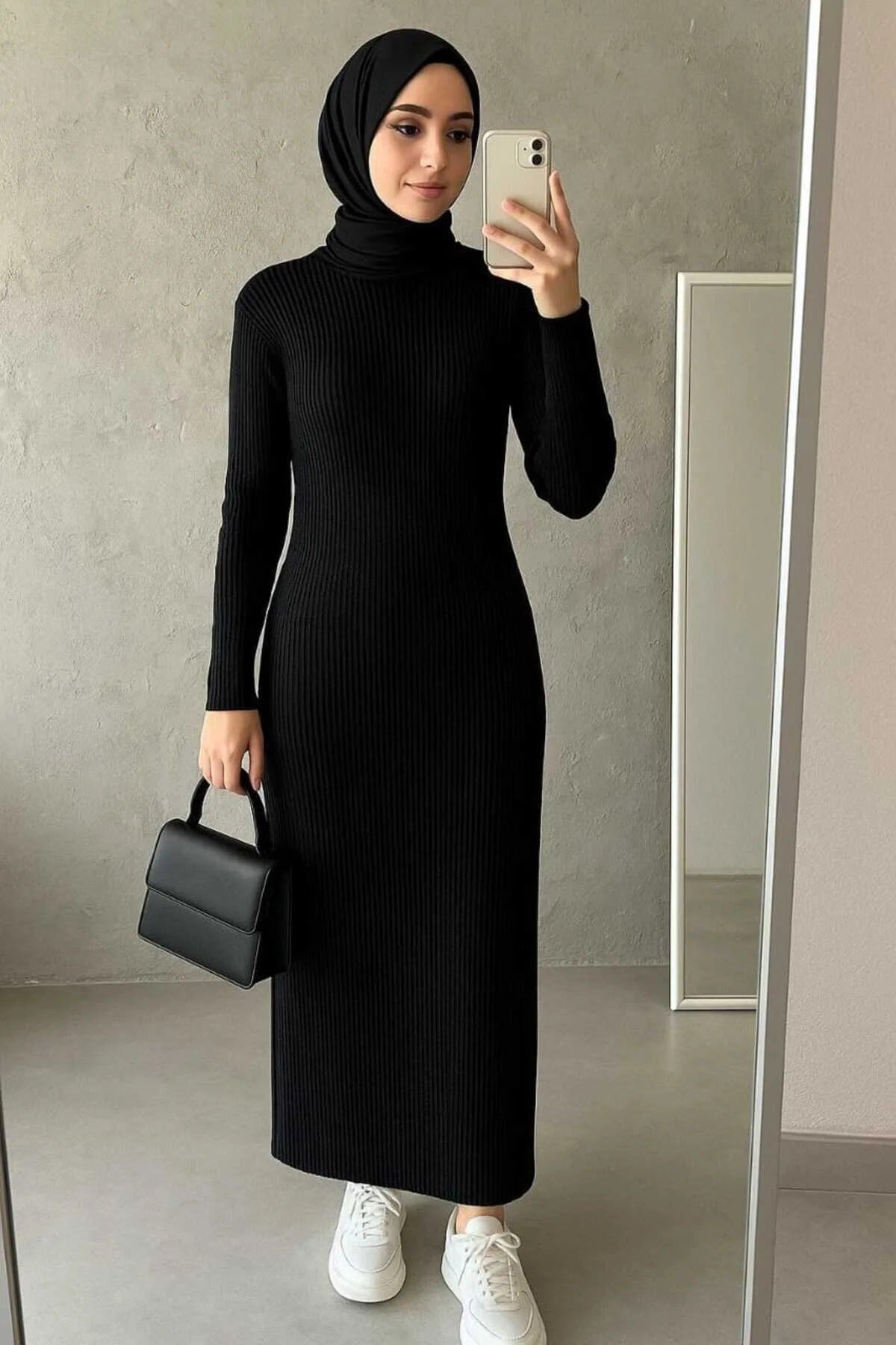 Kalem Tesettür Elbise - 0211