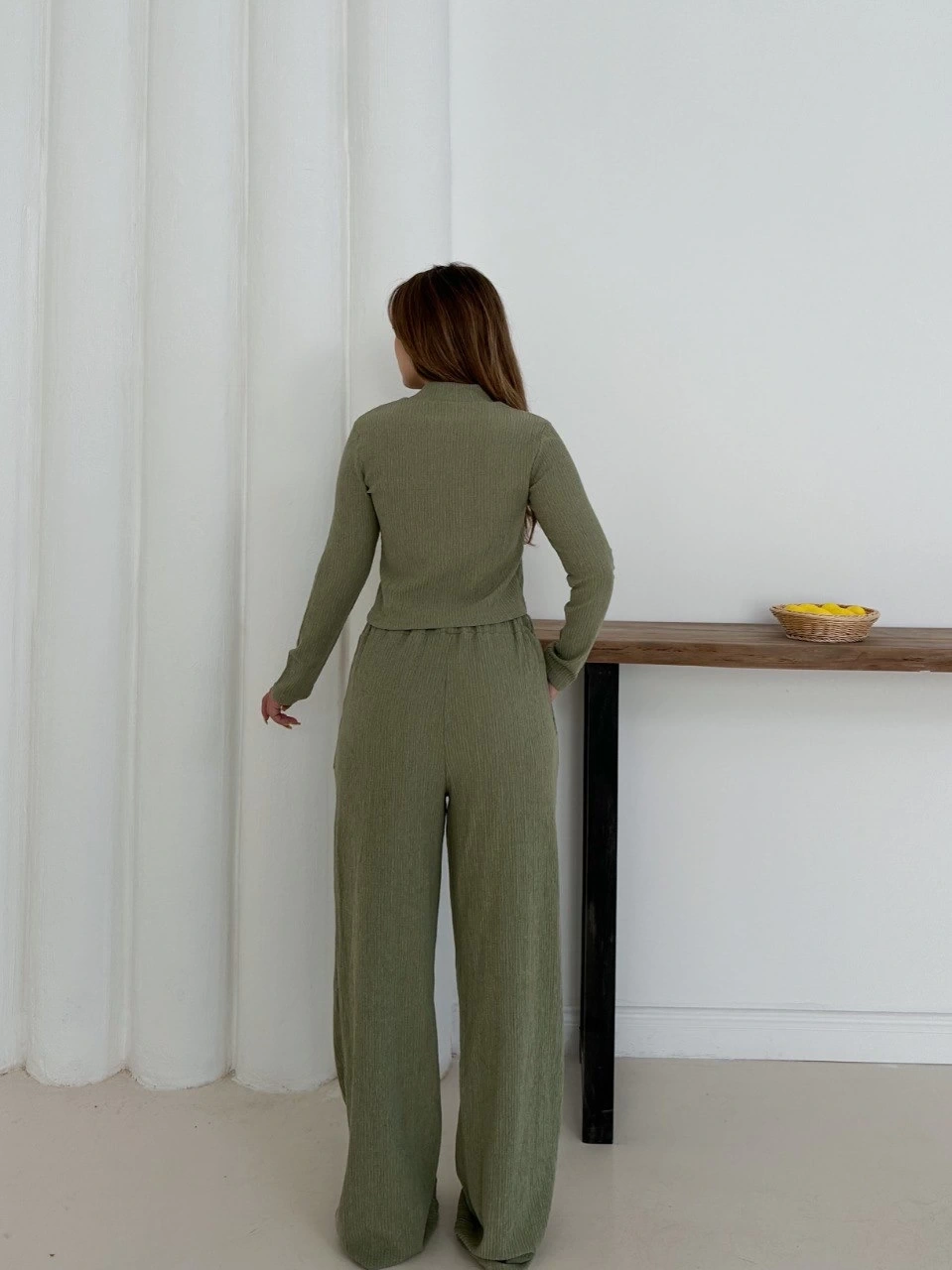 Boğazlı Örme Alt Üst Takım - 0196