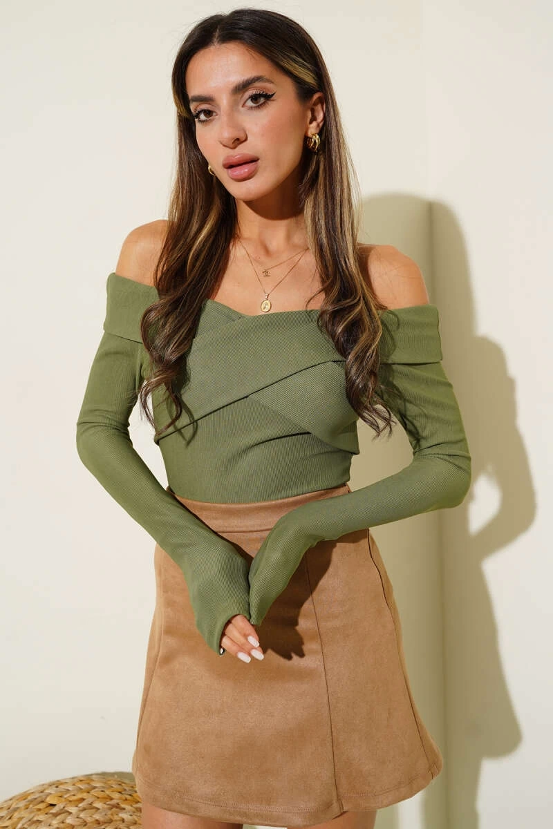 Madonna Yaka Uzun Kol Bluz - 0187