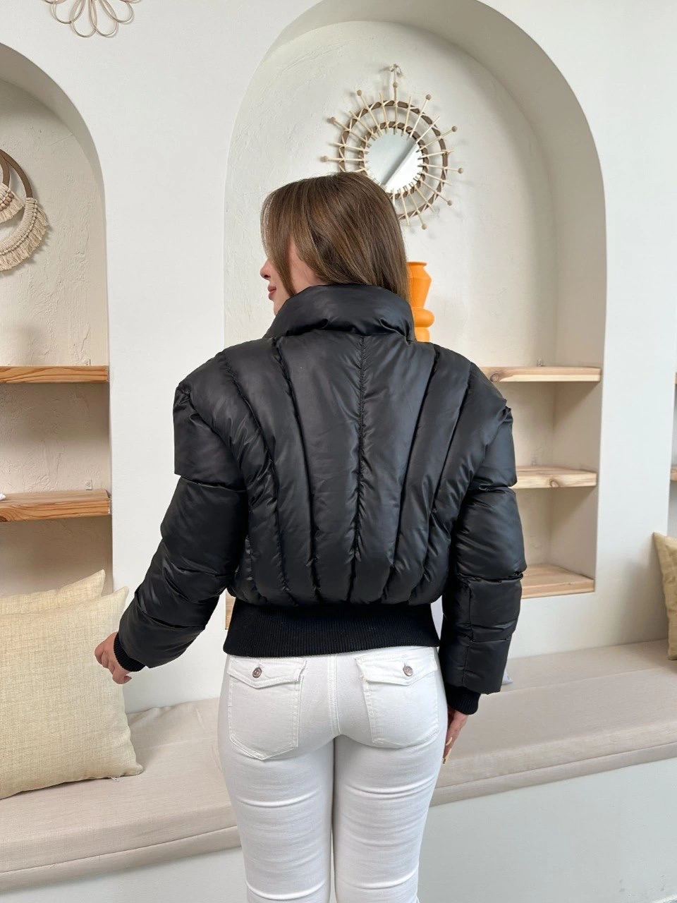 Yeni Sezon Puffer Mont - 0193