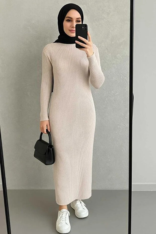 Kalem Tesettür Elbise - 0212