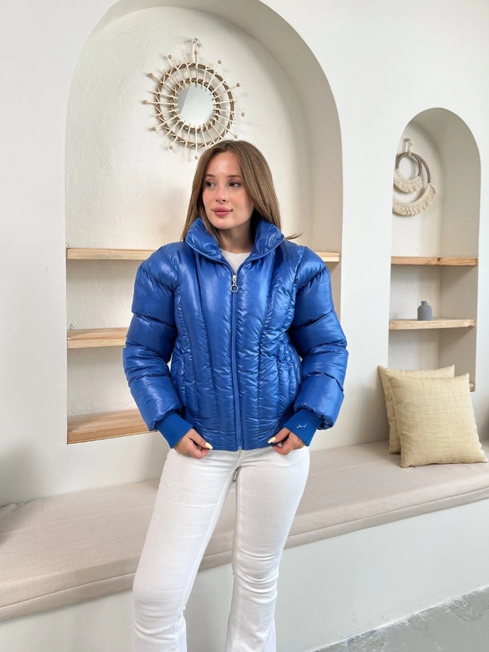 Yeni Sezon Puffer Mont - 0192