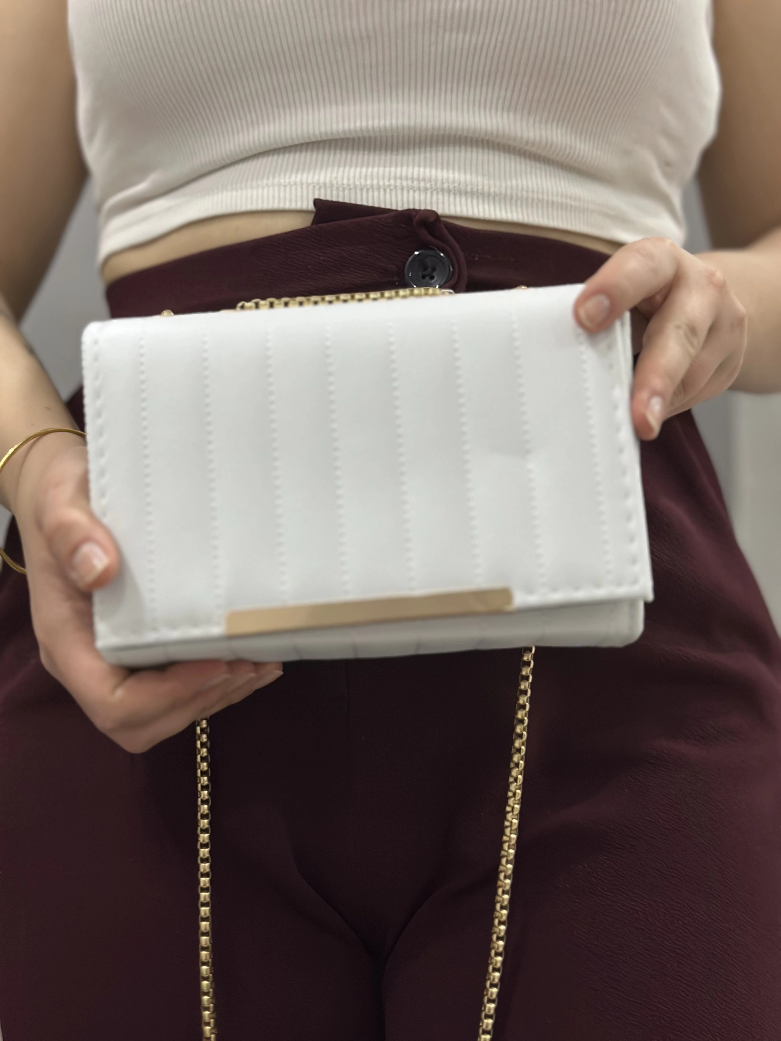 Zincirli Cilt Çanta - 0205