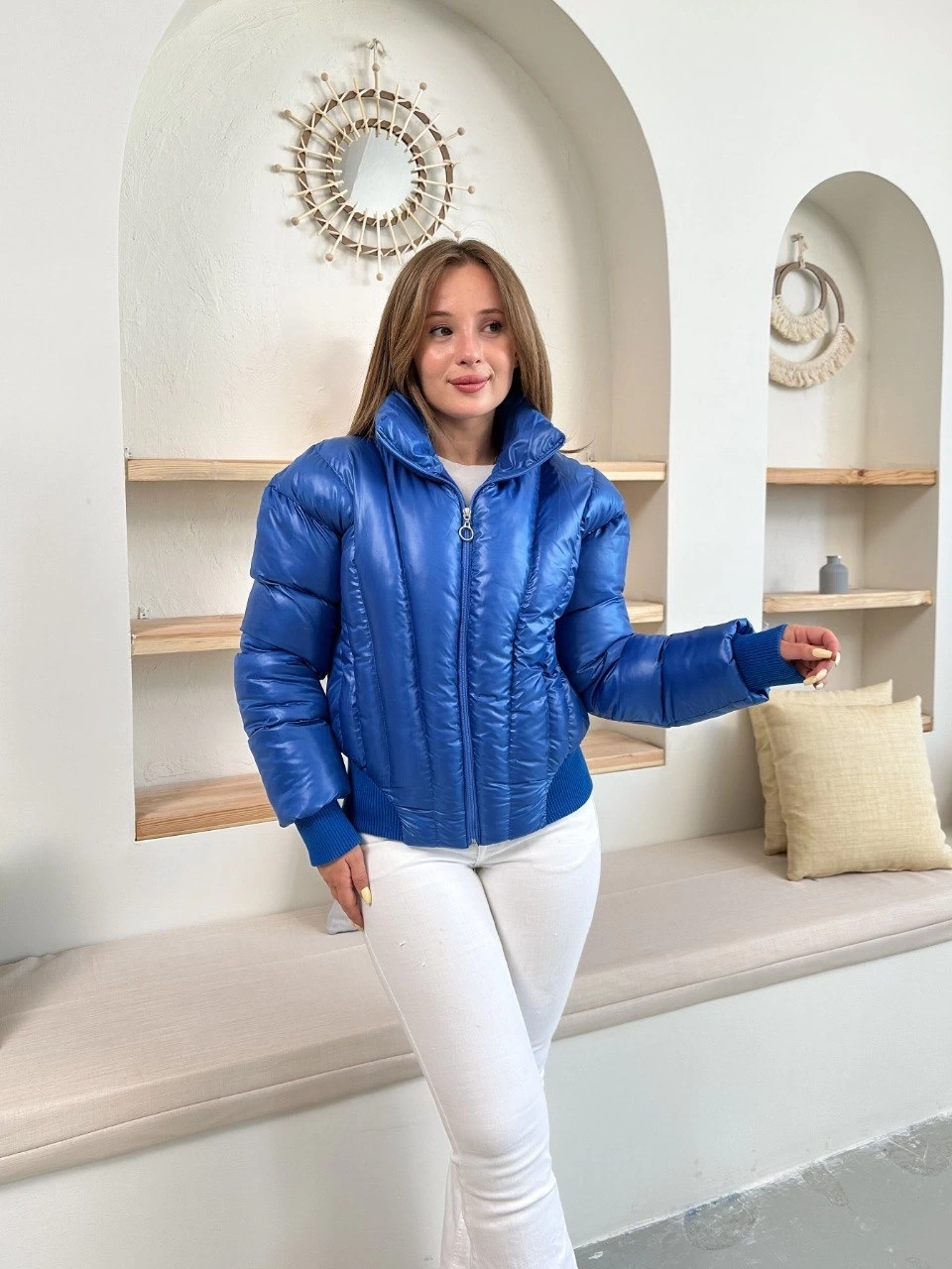 Yeni Sezon Puffer Mont - 0192